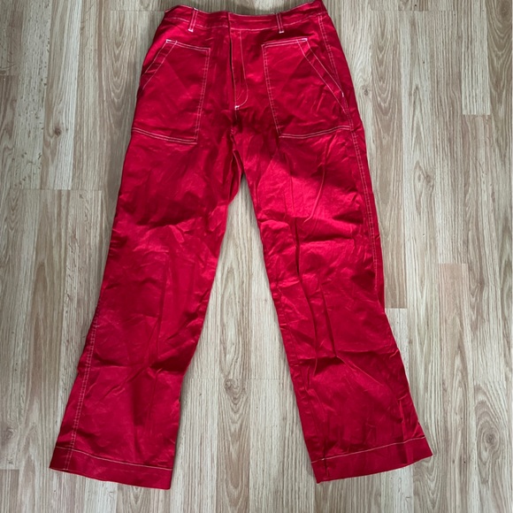 Bright red pants - Picture 3 of 3